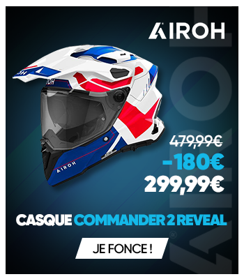 CASQUE CROSSOVER AIROH COMMANDER 2 REVEAL