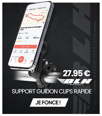 BLH Support guidon smartphone Clips Rapide