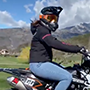 Test du blouson BLH Be Street Softshell Lady par Emma de chez Moto Axxe Gap.-thumbnail