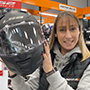 Test du Casque Intégral LS2 VECTOR II par Mégane, vendeuse chez Moto Axxe Rosheim.-thumbnail