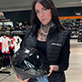 Test du casque modulable SCORPION EXO TECH EVO CARBON par Léa de Moto Axxe Evreux-thumbnail