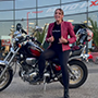 Test du blouson Furygan Debbie par Mégane de chez Moto Axxe Rosheim.-thumbnail