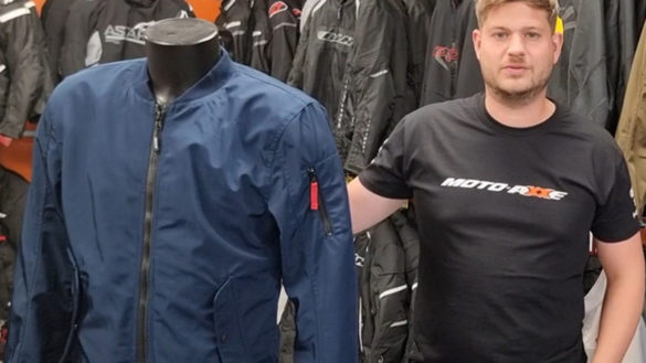 Test du blouson BERING Squadra par Antoine de Moto Axxe Rouen​