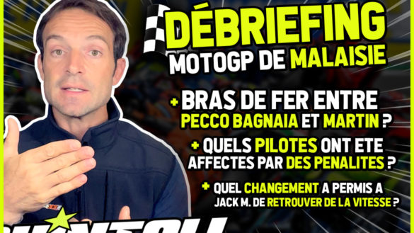 MotoGP – Debriefing par Sylvain Guintoli du MotoGP de Malaisie (Sepang) 2023 !