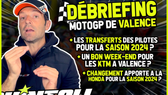 MotoGP – Débriefing par Sylvain Guintoli du MotoGP de Valence (Ricardo Tormo) 2023 !