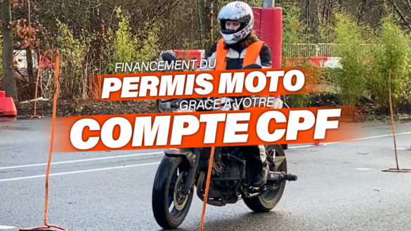 CPF : permis moto, un financement qui fait un carton !