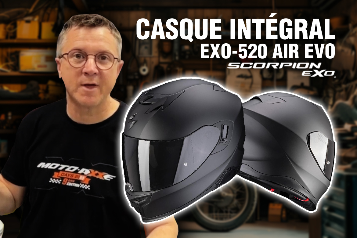 Miniature de l'article test rider casque scorpion exo 520 air evo