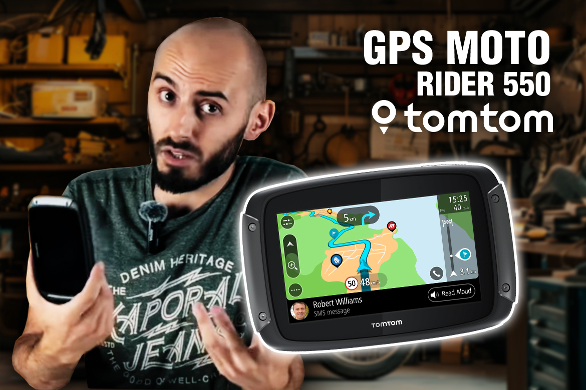 Miniature de l'article test rider gps tomtom rider 550