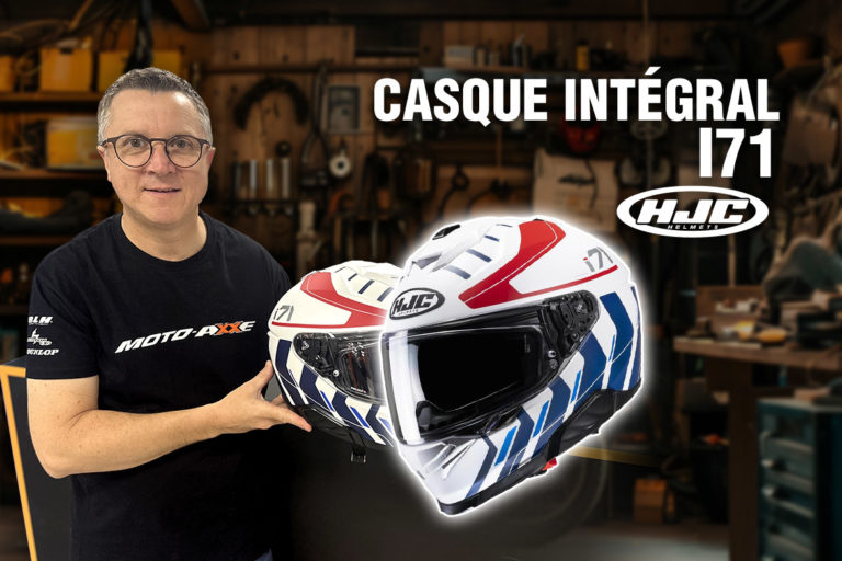 Test du casque intégral HJC I71 — l’Avis de David, Moto-Axxe Royan