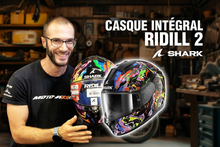 Test du casque intégral Shark Ridill 2 — l’Avis de Yoann, Moto-Axxe Poitiers