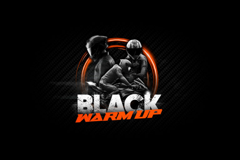 Black Warm up 2025 chez Moto Axxe