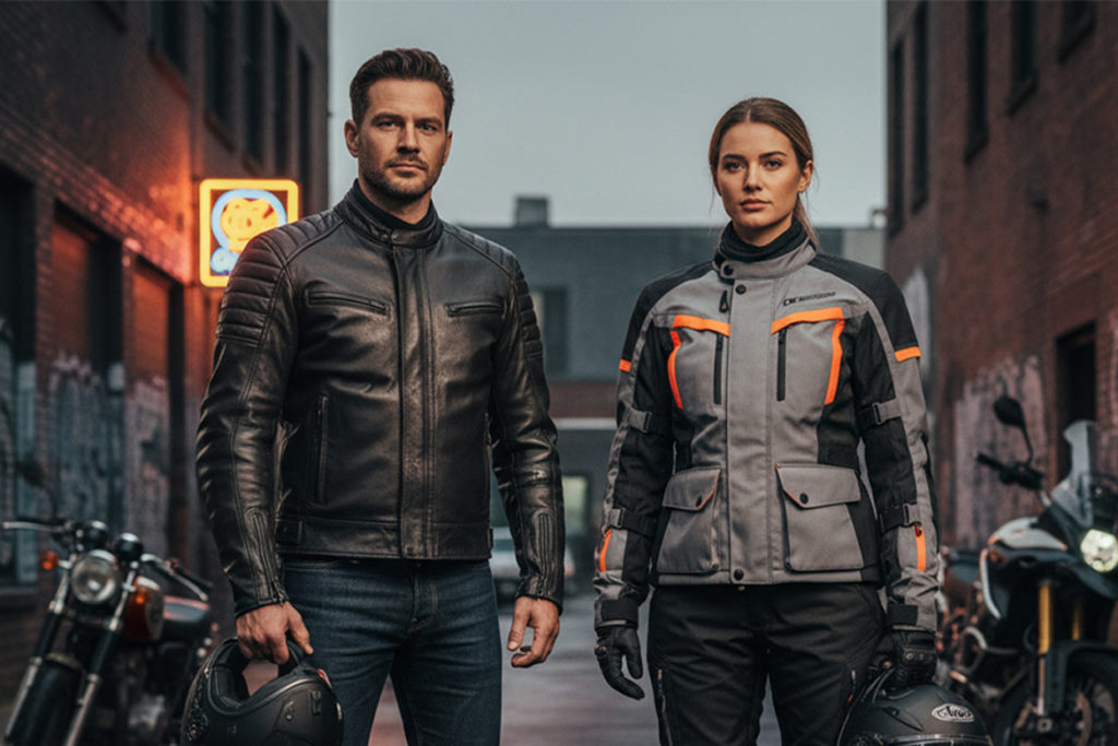 Cuir ou Textile ? On t’aide à choisir ton blouson moto !