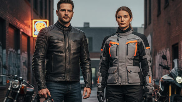 Cuir ou Textile ? On t&rsquo;aide à choisir ton blouson moto !