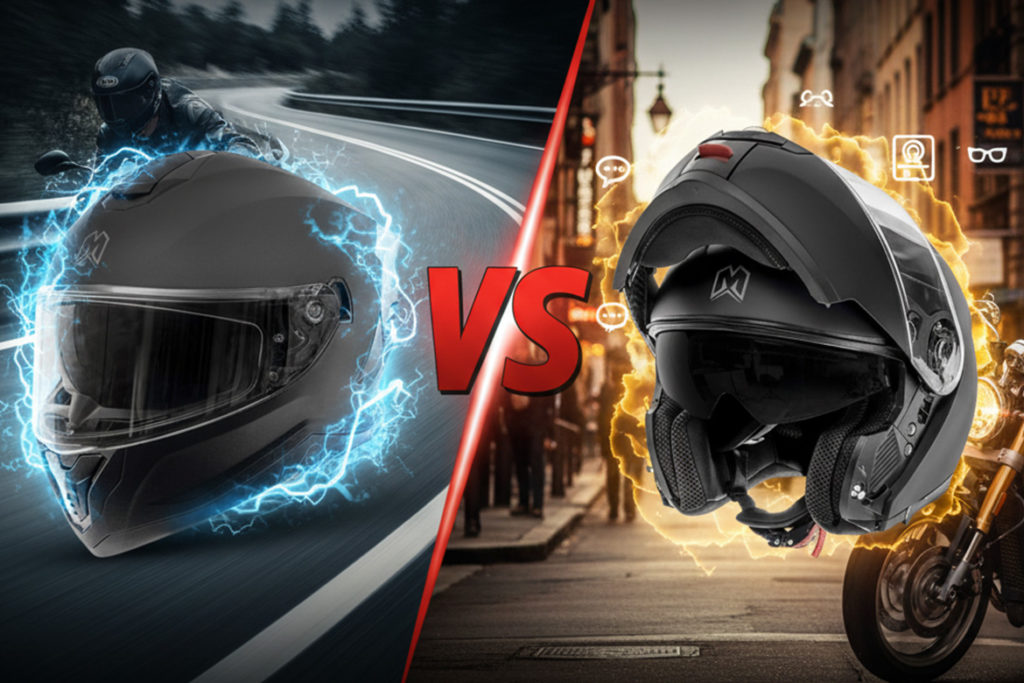 Casque intégral ou modulable : Lequel te convient le mieux ?