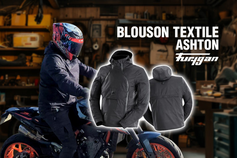 Test du blouson textile Furygan Ashton — l&rsquo;Avis de Clément, Moto-Axxe Nantes