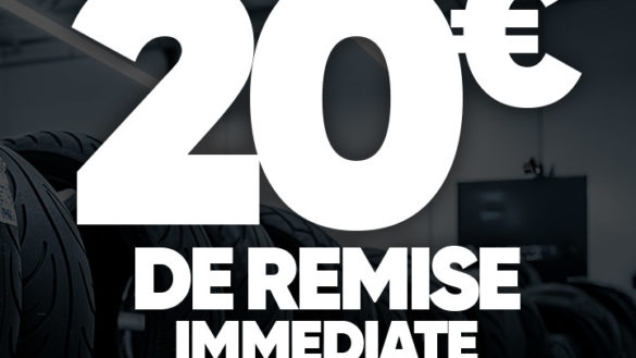 20€ de Remise Immédiate avec Metzeler