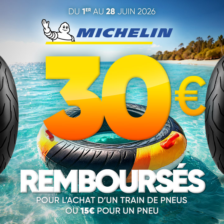 30€ Remboursés avec Michelin