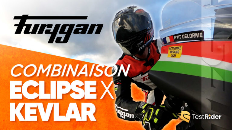 Test de la combinaison Eclipse X Kevlar de Furygan par Franck de Moto Axxe Chambéry