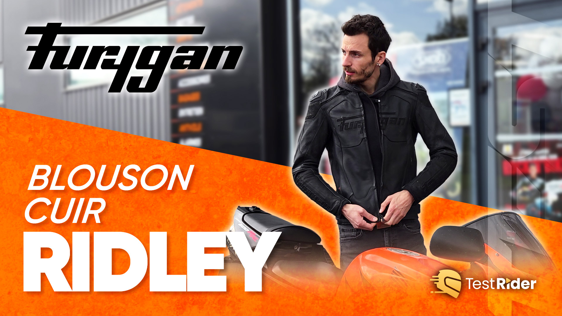 Test du blouson Ridley de Furygan par Thomas de Moto Axxe Nantes