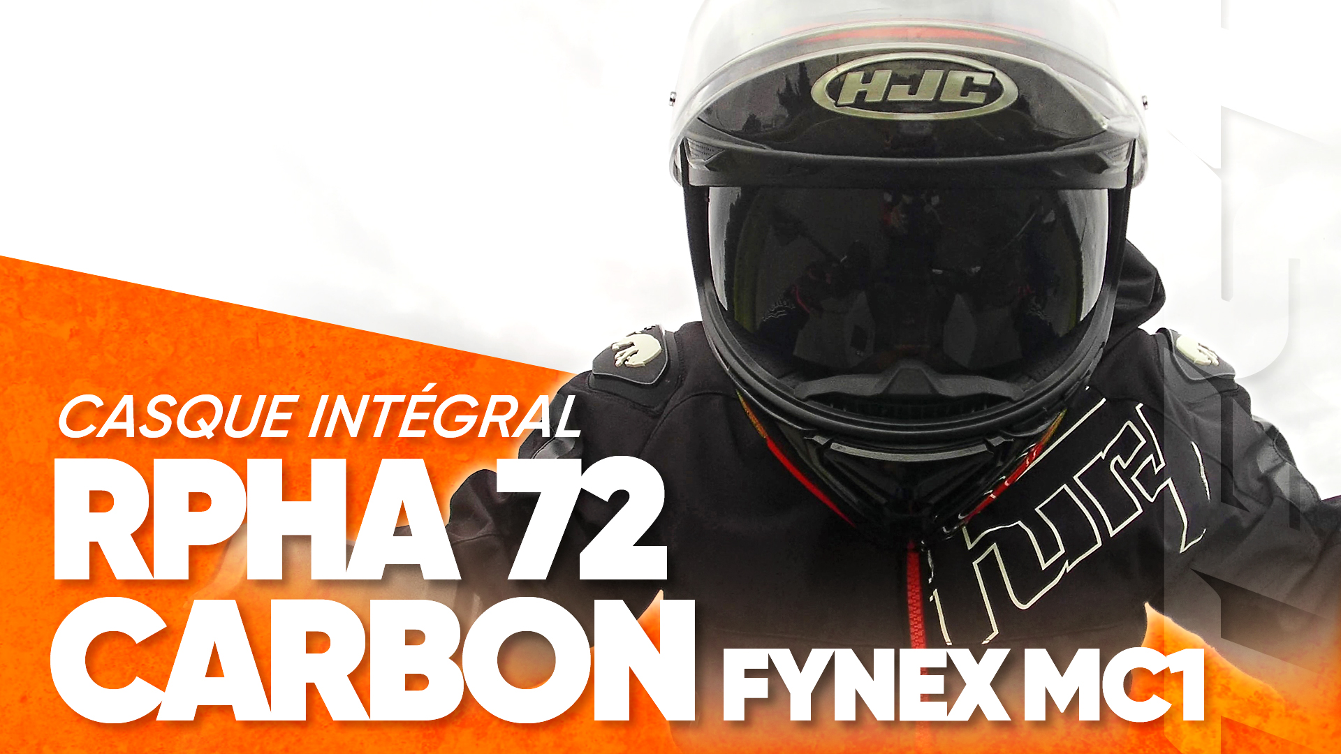 Test du casque intégral HJC Rpha 72 Carbon par David Moto Axxe Royan